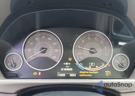 2012 BMW 335 I из США, поврежденный, VIN WBA3A9C58CF270954